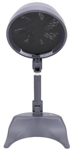 Asixxsix Campana extractora portátil, extractor de cocina plegable de 8W y 3 velocidades, campana extractora de sobremesa para barbacoa de interior, ajustable en 360 grados