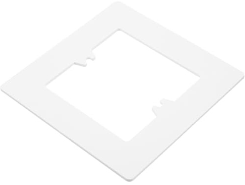 MAGICLULU Cubierta de Placa de Pared Eléctrica 86 Tipo, Panel Decorativo de Plástico Resistente al Calor y Grasa, Tapa para Orificio de Interruptor Compatible Instalación Doméstica, Color