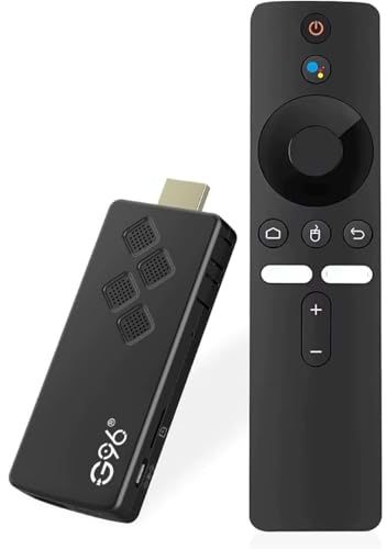 Flixy™ Smart TV Stick – 4K Ultra HD HDMI Streaming Gerät Free- ohne ABO, mit Sprachfernbedienung Steuerung (2GB+16GB)