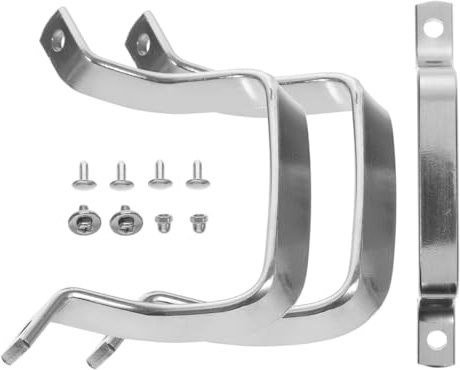 GANAZONO Asas de Acero Inoxidable para Ollas y Cacerolas, 3 Piezas Agarres Laterales Grandes, Resistentes al Calor, Compatibles Woks y Ollas de Vapor, Ideales para Cocina Casera