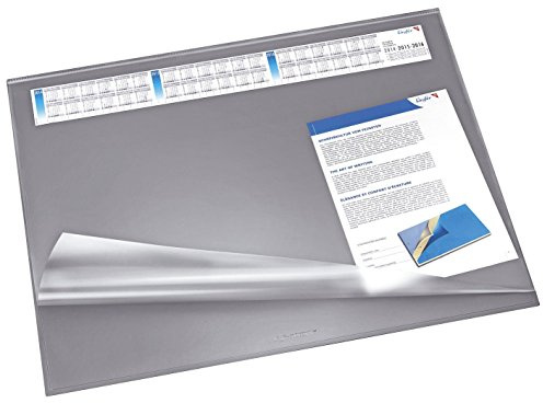 L‰ufer Schreibunterlage SYNTHOS VSP, 520 x 650 mm, grau VE = 1