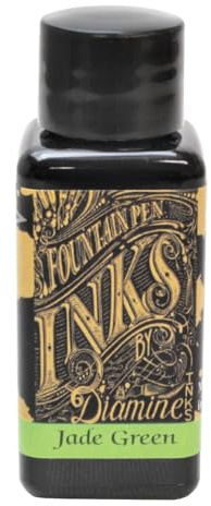 Diamine 30 ml Bottle Fountain Pen Ink, Jade Green by Diamine