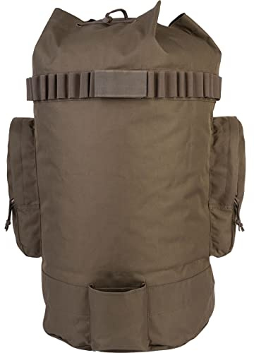 JACK PYKE Decoy Accessory Bag – 120L Camo Hunting Backpack with Padded Straps, Durable Fabric, Side Pockets, Cartridge Holder & Cord flap closure – Ideal for Waterfowl Gear & Outdoor Field Use,Green