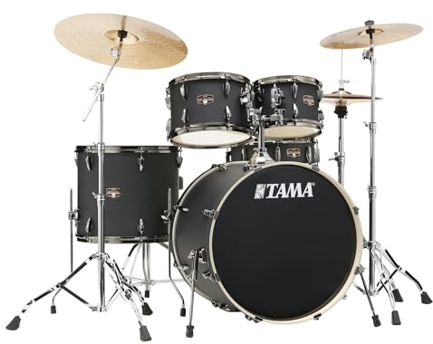 Tama Imperialstar Drumset 5 teilig - Blacked Out Black