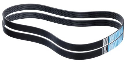 QUARKZMAN 2 Stück 390J10 PJ Keilrippenriemen 10 Rippen 39(990,6mm) Länge x 0.92(23,4mm) Breite x 0,14(3,78mm) Höhe EPDM Poly V Riemen Keilriemen Flachriemen Antriebsriemen Für Rasenmäher