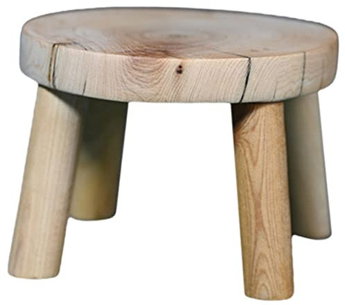 ORFOFE Blumenhocker Holzsockel Holzpflanzenständer Antikes Heimdekoration Pflanzenhalter Antikes Lagerregal Haushaltsvasenständer Vasenständer Holzhandwerk Schreibtisch Blumentopf Füße