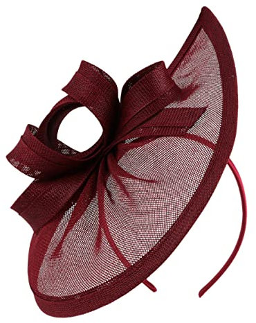 GAROZATION Retro Fascinator Hut Haarschmuck Aus Mesh Kleiner Cocktailparty Zylinder Mit Clip Damen Party Und Teeparty Zubehör