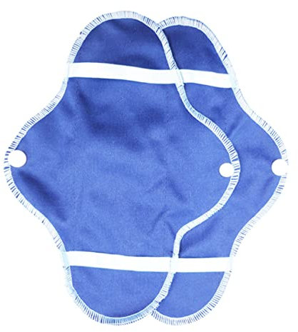 DECHOUS 8stücke Pack Wiederverwendbare Stoffbinden Für Damen Waschbare Menstruationsbinden Tragbar Und Faltbar Atmungsaktiv Für Alltag Und Reisen