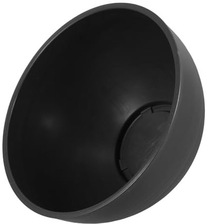 CAXUSD Maceta Hidropónica De Nenúfar y Loto para Interior y Exterior, Macetero De Resina Acabado Piedra De 30 Cm, Color Gris Oscuro, para Plantas Acuáticas y Jardín Decorativo