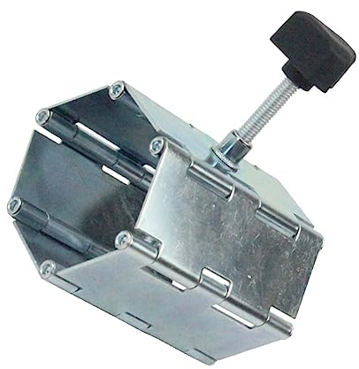 HOMSFOU Regulador De Nivelación De Baldosas 5ª Generación Superficie De Acero Electropintado, Herramienta Para Nivelar Baldosas Plegable, Ajustable Altura, Para Piso y Pared, Paquete Profesional