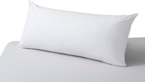 Savel, Cuscino Morbido, Effetto Seta, con Doppia federaCustodia, in Microfibra 105 Bianco
