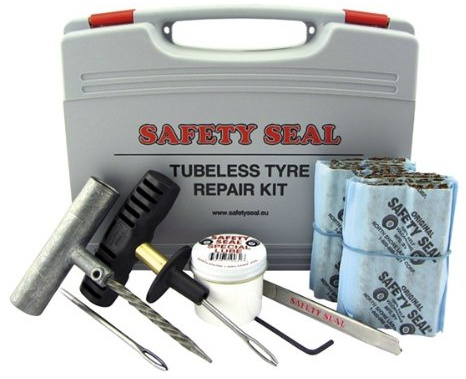 Reifenreparatur-Basis Set Safety Seal  für PKW, die ultimative Reparatur von Reifen, TÜV-geprüft