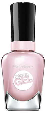 Sally Hansen Miracle Gel Nagellack ohne künstliches UV-Licht Plush Blush, Pink, mit intensiv glänzendem Gel-Finish, Nr. 234, (1 x 14,7 ml)