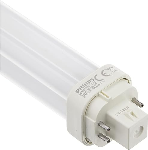 Philips Ampoule Economie d'énergie MASTER PL-C 4P, 18 Watt W / G24q-2 / 840