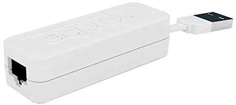 APPROX Ethernet-Adapter USB 3.0 auf RJ45 Ethernet Gigabit 1000 MBit/s – Weiß