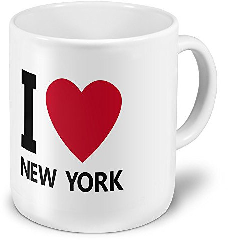 digital print XXL Jumbo-Städtetasse New York - XXL Jumbotasse mit Design I Love New York - Städte-Tasse, Städte-Krug, Becher, Mug