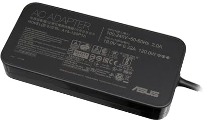 Asus VivoBook Pro N552VX originale alimentatore 120 watt forma arrotondato
