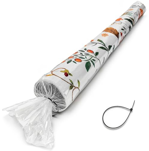 Teppichaufbewahrungstasche und Kabelbinder - Keine Entlüftungslöcher - Größe für Teppiche bis 180 x 270 cm - Schützt gerollte Teppiche zum Bewegen oder Aufbewahren