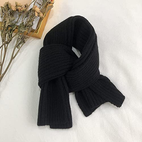 ARTQ Schals Für Damengeeignet Für Den Frühling, Damen, Gestrickter Wollschal, Schal, Schwarz, Damen, Wickelschal, Weich, Bequem, Hautfreundlich, Warm, Langlebig, Damenschal, Muttertagsgeschenk