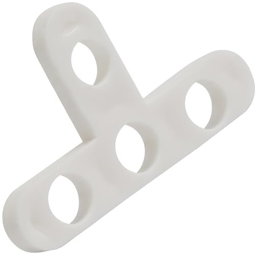 AERZETIX - C71038 - Lot de 50 croisillons en forme T 6 mm pour joint de carrelage et faïence - en plastique - sol mur colle