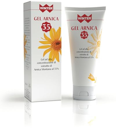 Gel Arnica per Cavalli uso Umano 35% Winter - Gel Funzionale per Massaggio con Arnica Montana - Forte Sollievo Rapido da Contusioni e Fastidi Muscolari - Tubo 100 ml