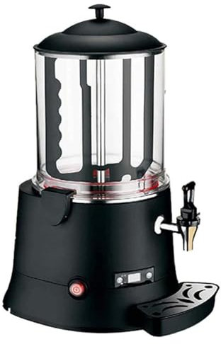 Machine à chocolat chaud commerciale de 10 L, distributeur de chocolat chaud, pour chauffer le chocolat, le café, le lait, le thé, le jus, le thé
