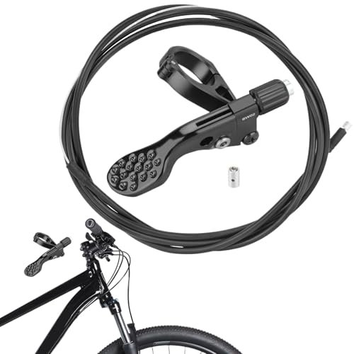 Genikeer Mando Remoto Tija, Mando Tija Telescopica M TB, Tija De Sillín Telescópica Manual, Tija Telescopica Remota, Cuentagotas De Ciclismo De Montaña para Tija De Sillín De Ciclismo
