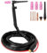 Torcia TIG Raffreddata ad Aria WP17-V con Testa Flessibile e Pacchetto Tubi da 4M, Attacco Rapido Euro 10–25mm, Set Completo per Saldatura Argon Lift-TIG