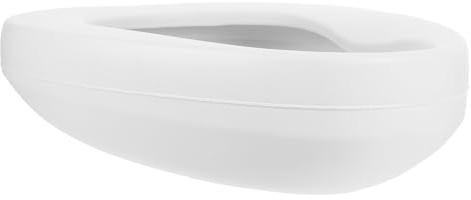 KOCKSHION Padella Anti-perdita Design Ergonomico e Tecnologia Avanzata 2800ml in Plastico per Anziani Allettati Donna per Uso Domestico e Ospedaliero