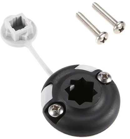 LIbgiubhy Canoes Kayak Mount Base With Screws Kayak Rails Mount Railing Mounting Base Sea Fishing Rod Holder Mount Base Enduring