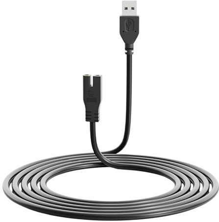 HeadSeal USB Charging Cable for Intex Pool Vacuum Cleaners – Compatible with 28620, 28620AV, 28620CC, 28620NP, 28626AD, 28626AE, 28626AH, 28626AJ, 28626AV – Durable 1m Replacement Lead