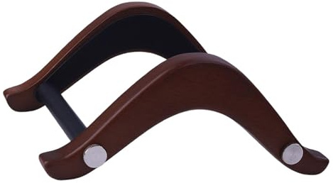 F Fityle Soporte de guitarra antideslizante ajustable para bajo eléctrico, acústico, banjo, soporte de suelo para guitarra