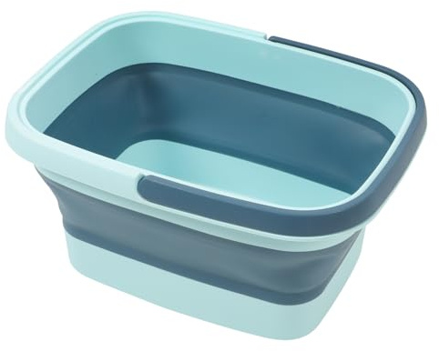 ROMISBABA Fußbad Faltbar Klappbar Großes Fußbecken für Zuhause Multifunktionales Fußbad mit Stabilem Material Komfortables Tiefes Becken für Fußmassage und Fußpflege Vielseitig für Angeln