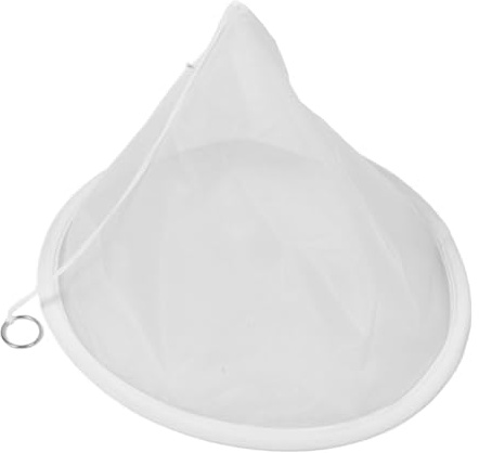 AUTSUPPL Nylon Honigsieb Kegelförmiger Honigfilter mit Extra Feinem Netz für Effiziente Honigfiltration Imkereiausrüstung Werkzeug zur Verunreinigungsentfernung für Imker