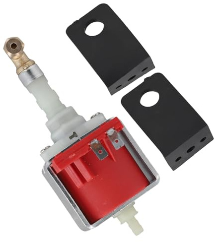 55DCB Nebelmaschinen-Ölpumpe für 2000W-3000W Rauchmaschinen, 54W Motor mit ≥1,5MPA Druck, Gusseisen rote Pumpe für Bühnenbeleuchtung & atmosphärische Effekte, kompatibel mit 110V-220V