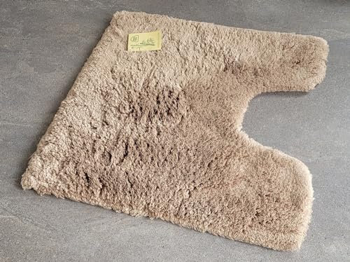 Kleine Wolke 5432254129 WC-Vorleger Bambou, 55 x 55 cm, savannah