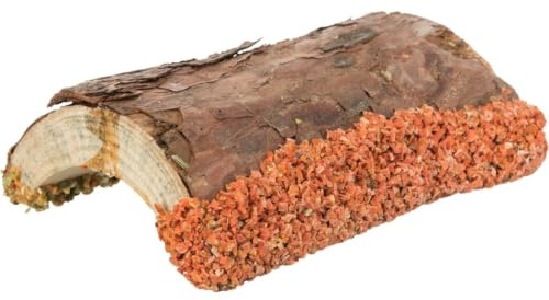Natural Snack Bridge with Vegetables & Nuts, for Small Rodents & Rabbits, 16 × 8 × 20 cm, 135 g