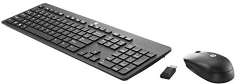 HP N3R88AA#ABU Business Slim - Keypad and mouse set - wireless - 2.4 GHz - UK layout - for EliteDesk 800 G2 EliteOne 800 G2 ProDesk 400 G3 ProOne 400 G2 Retail System MP9 G2 - (Keyboards > Keyboards)