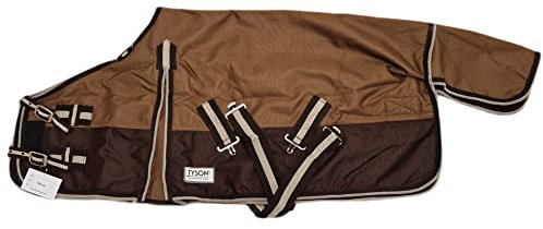 1200 D Outdoordecke Regendecke Braun ohne Füllung Minishetty Minipony Mini Shetty 65 70 75 80 85 90 95 100 Tysons (75)