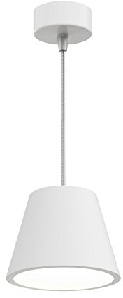 ledscom.de Lámpara colgante de yeso GIEDI DIY, incl. Lámpara GX53 560lm, blanco
