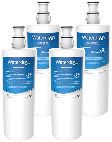 Waterdrop 3US-AF01 Filtre à Eau pour l'évier, Compatible avec 3US-AF01, InSinkErator Hot Water Tap F701R, F-701R, HC-3300, GN-1100, HC-1100, 3M AP3-765S, 70020019835 (4)