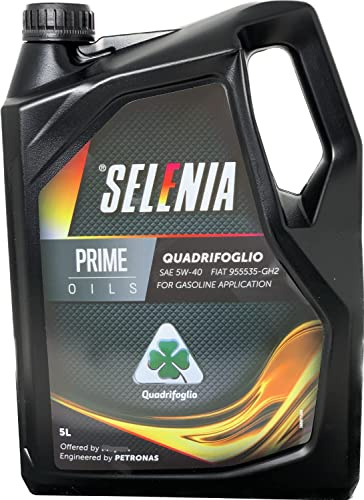 Aceite Lubricante Motor SELENIA QUADRIFOGLIO 5W40, 5 litros