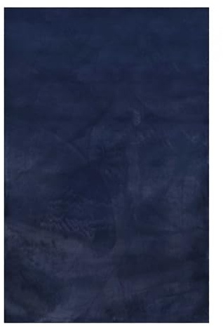Wecon Home Alice Hochflorteppich, 70 x 140 cm, dunkelblau | moderner, sehr flauschiger Hochflor Teppich perfekt für Wohnzimmer, Schlafzimmer und mehr