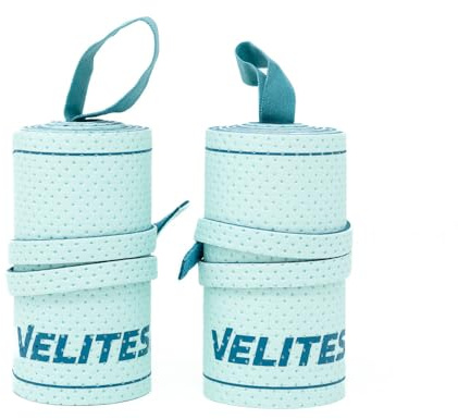 Velites Professionelle Handgelenkbandagen I patentiertes zweilagiges Material, aus Mikrofaser, für Cross-Training, Fitnessstudio oder Gewichtheben, veganes Material, Einheitsgröße