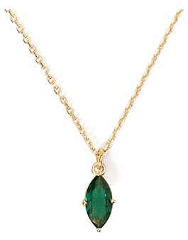 Kate Spade New York SIGNATURE SOLITAIRE Pendant, Emerald