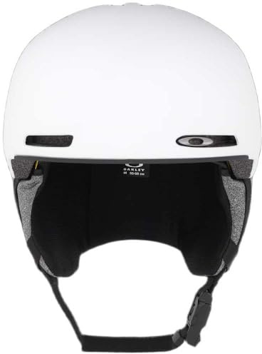 Oakley Casco de esquí Mod1 para Hombre, Mtwhite/Clrgloss, L