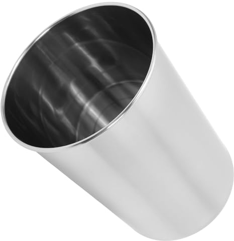 NULYLU Poubelle de Table Encastrable en Acier Inoxydable 201, Poubelle Cuisine Intégrée au Plan de Travail, Corbeille à Déchets Alimentaire en Métal pour Espace Propre Odeurs, Usage
