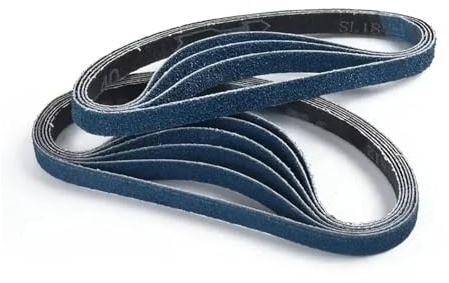 Cinta Lijadora Banda de lijado circonita 457 x 13 mm, grano surtido 40/60/80/120, herramienta for metal y carpintería, 10/12 unidades(12Pcs)