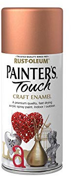 Rust-Oleum 150ml Painter's Touch Craft Enamel Spray Paint - Copper