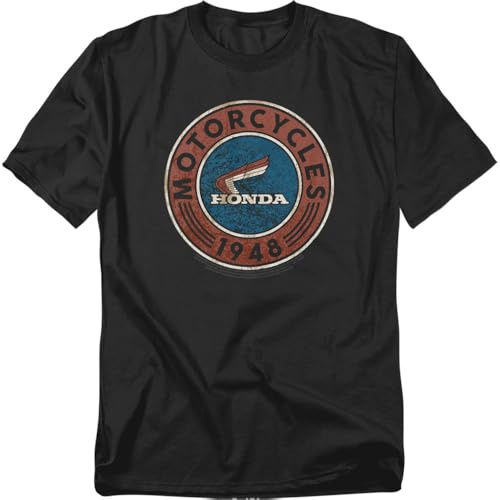 Popfunk Honda Motorcycle Oil T-Shirt, X-Large (Black)